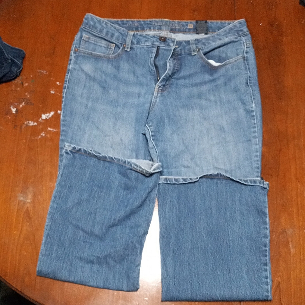 Light blue jeans